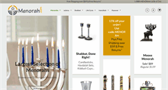 Desktop Screenshot of menorah.com