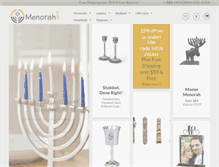 Tablet Screenshot of menorah.com